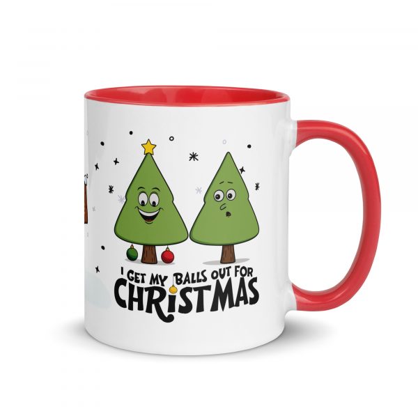Get My Balls Out For Christmas - 11oz Ceramic Mug