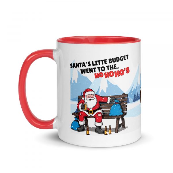 Santa's Little Budget Coffee Mug - Christmas 11oz Ceramic Mug